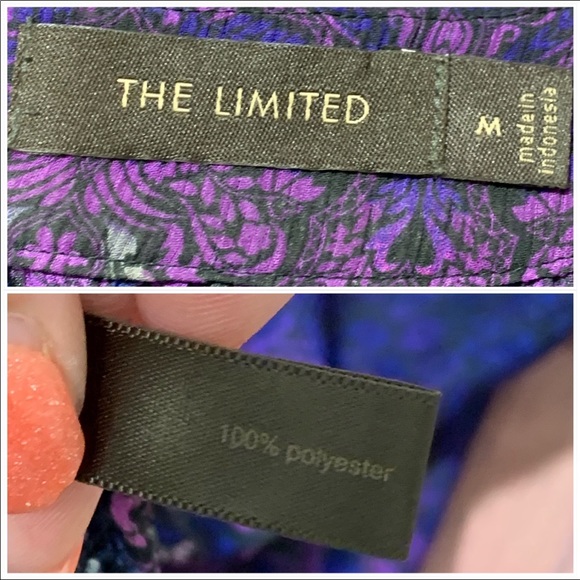 The Limited Semi-Sheer Ruffle Detail Blouse - Picture 11 of 12